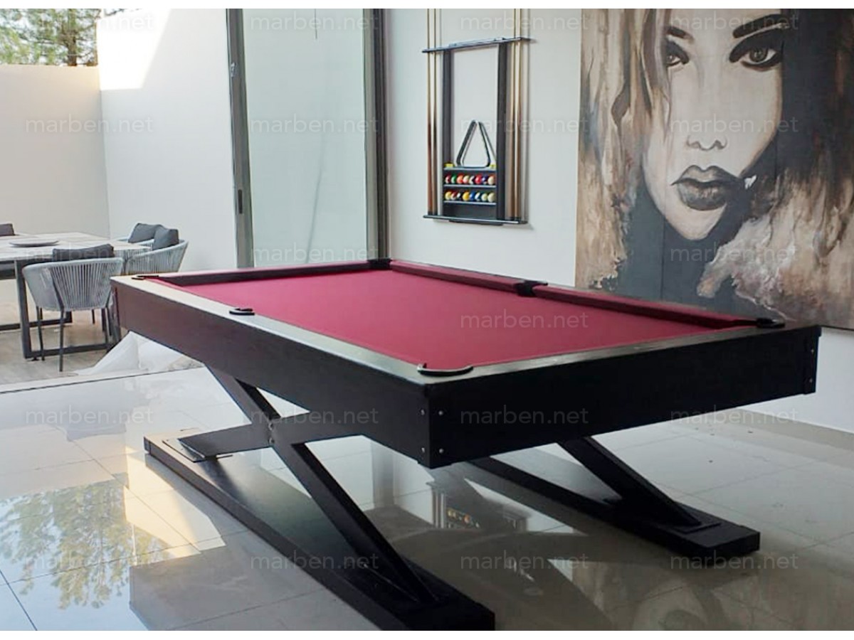 Mesa de Billar Industria - Patas de Acero